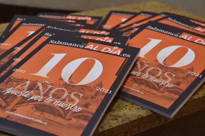 SALAMANCArtv AL DÍA celebra sus 10 años de vida con la publicación de la revista ‘Apuesta por lo nuestro’ 